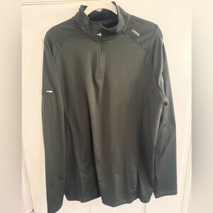 Men’s XL Unrl Quarter Zip - Pine / Dark Green